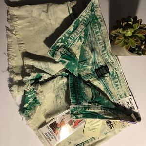 rewash original brand green and white size 30